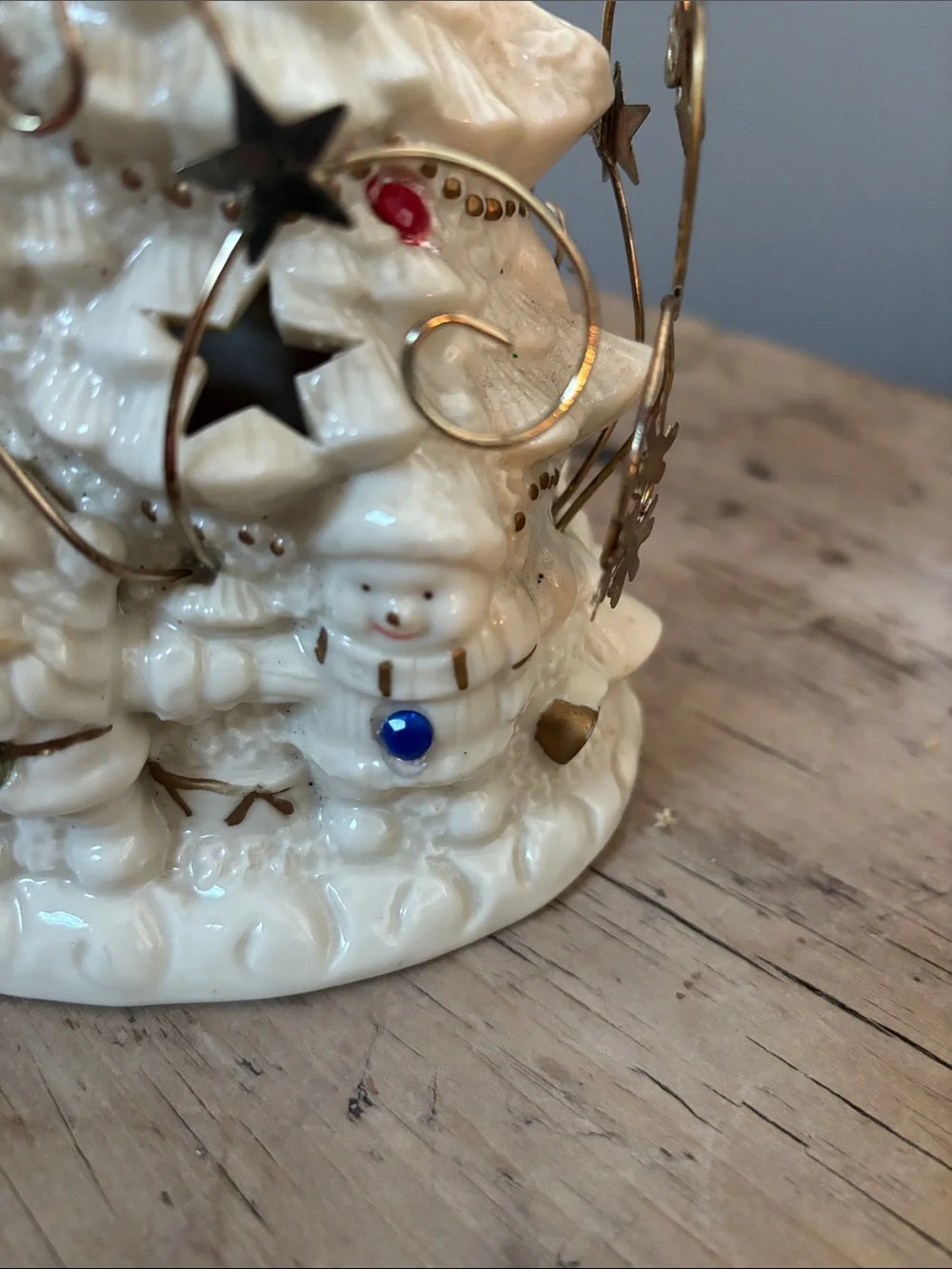 Vintage lighted ceramic
